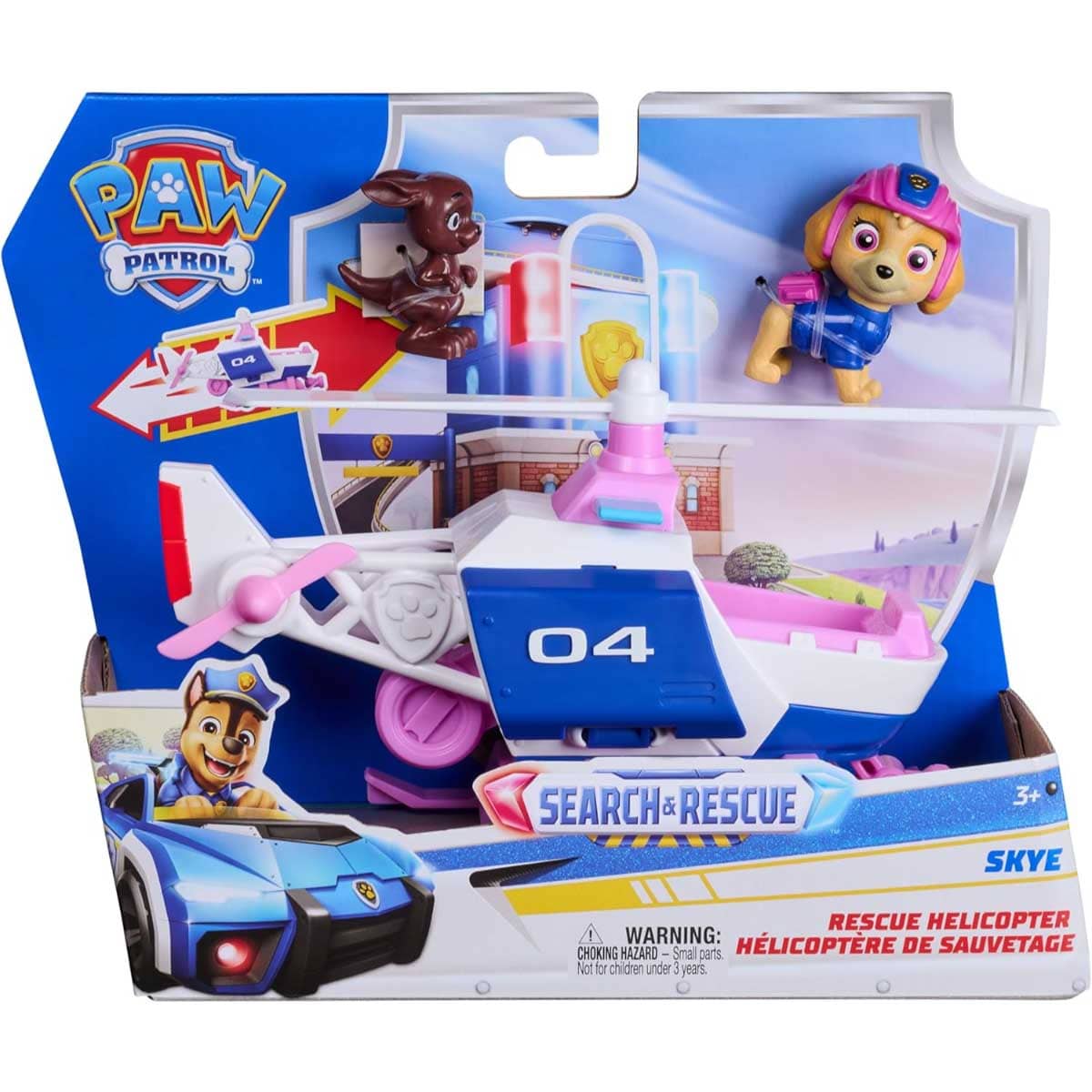 Paw Patrol Search & Rescue Helicopter Playset Unisex, 3-4 Years