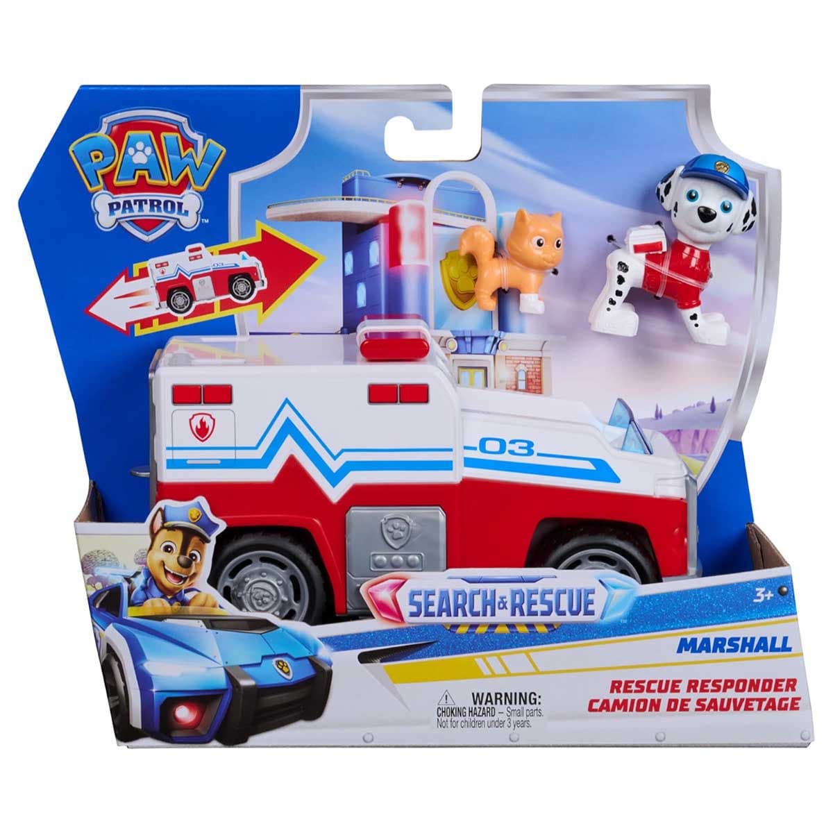 Paw Patrol Search & Rescue Responder Playset Unisex, 3-4 Years