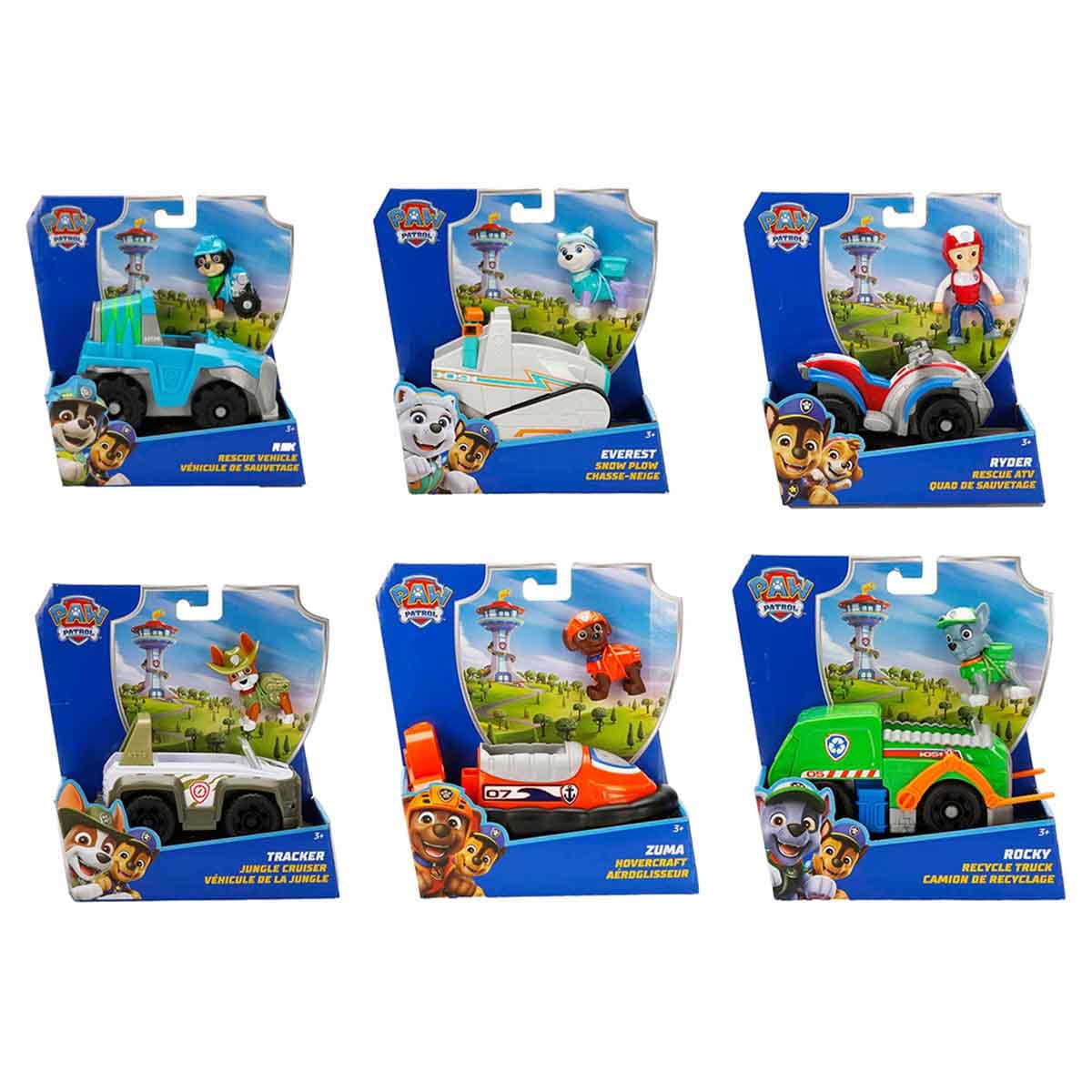 Paw Patrol Sustainable Basic Assorted Toy Vehicle Unisex, 3-4 Years
