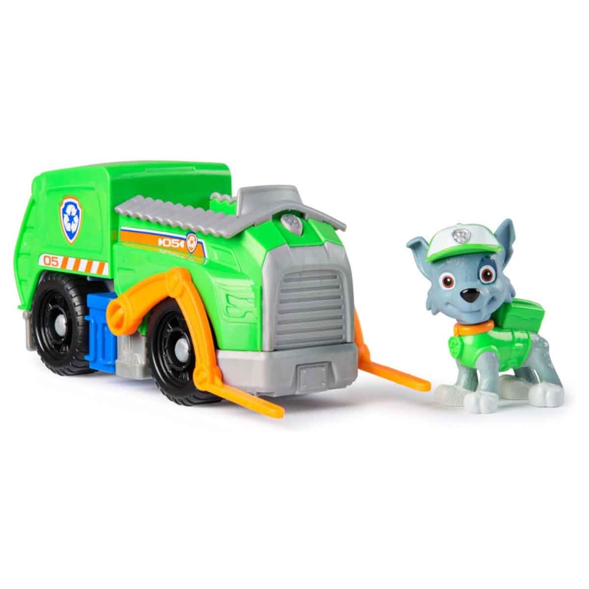 Paw Patrol Sustainable Basic Rocky Toy Vehicle Unisex, 3-4 Years