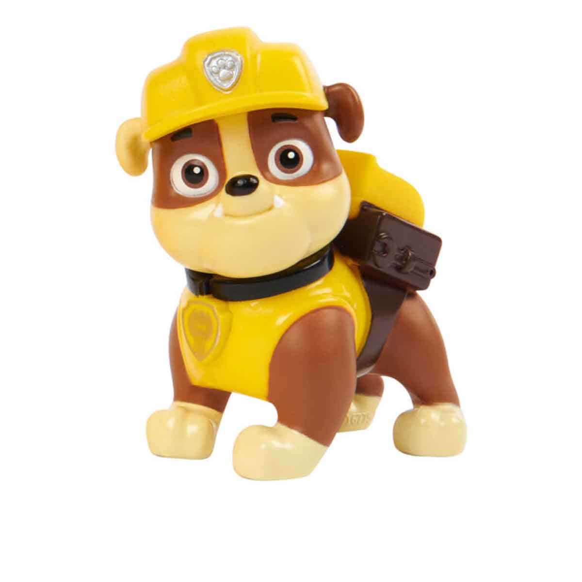Paw Patrol Sustainable Basic Vehicle Rubble Bulldozer with Figure Playset Unisex, 3-4 Years
