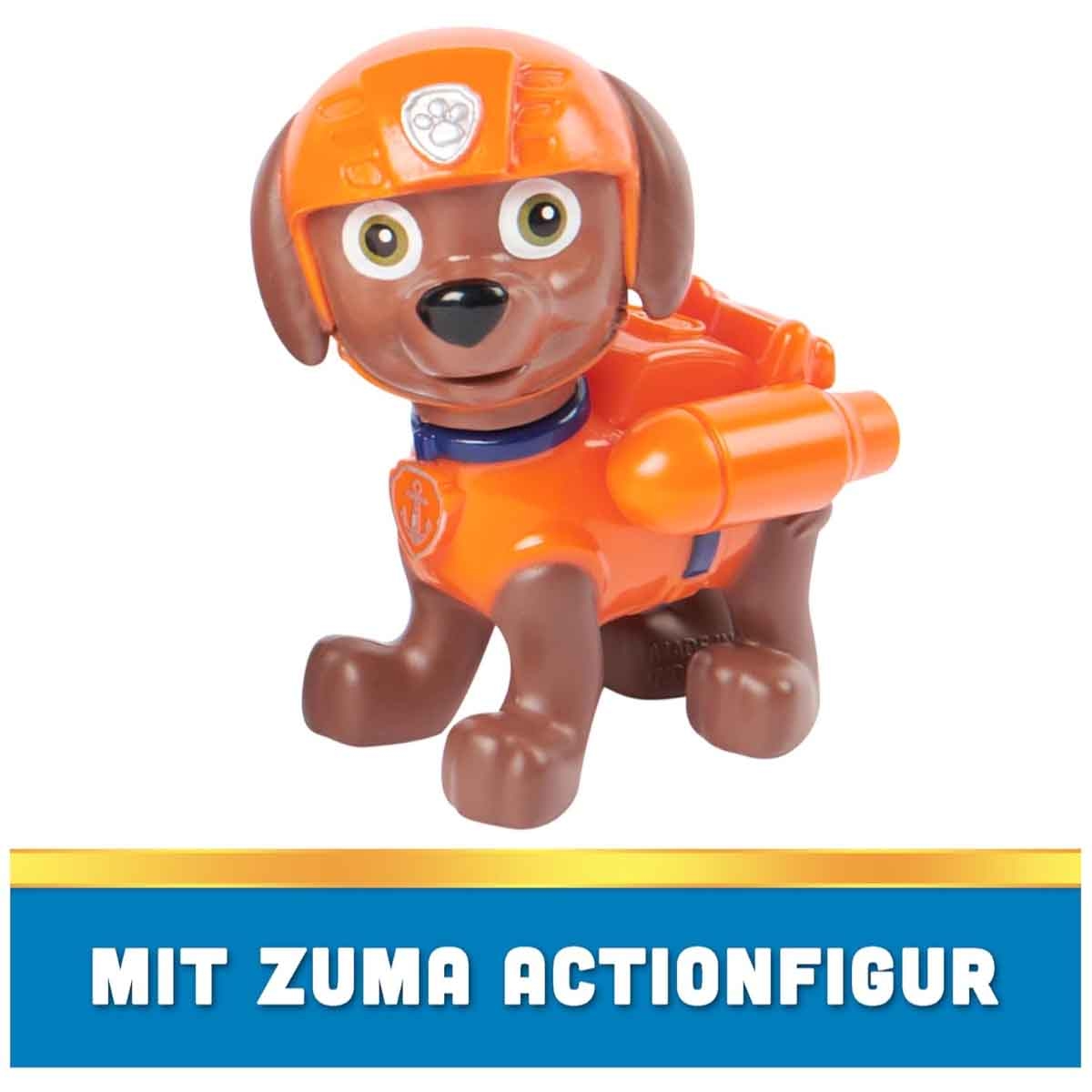 Paw Patrol Sustainable Basic Vehicle Zuma Hovercraft with Figure Playset Unisex, 3-4 Years