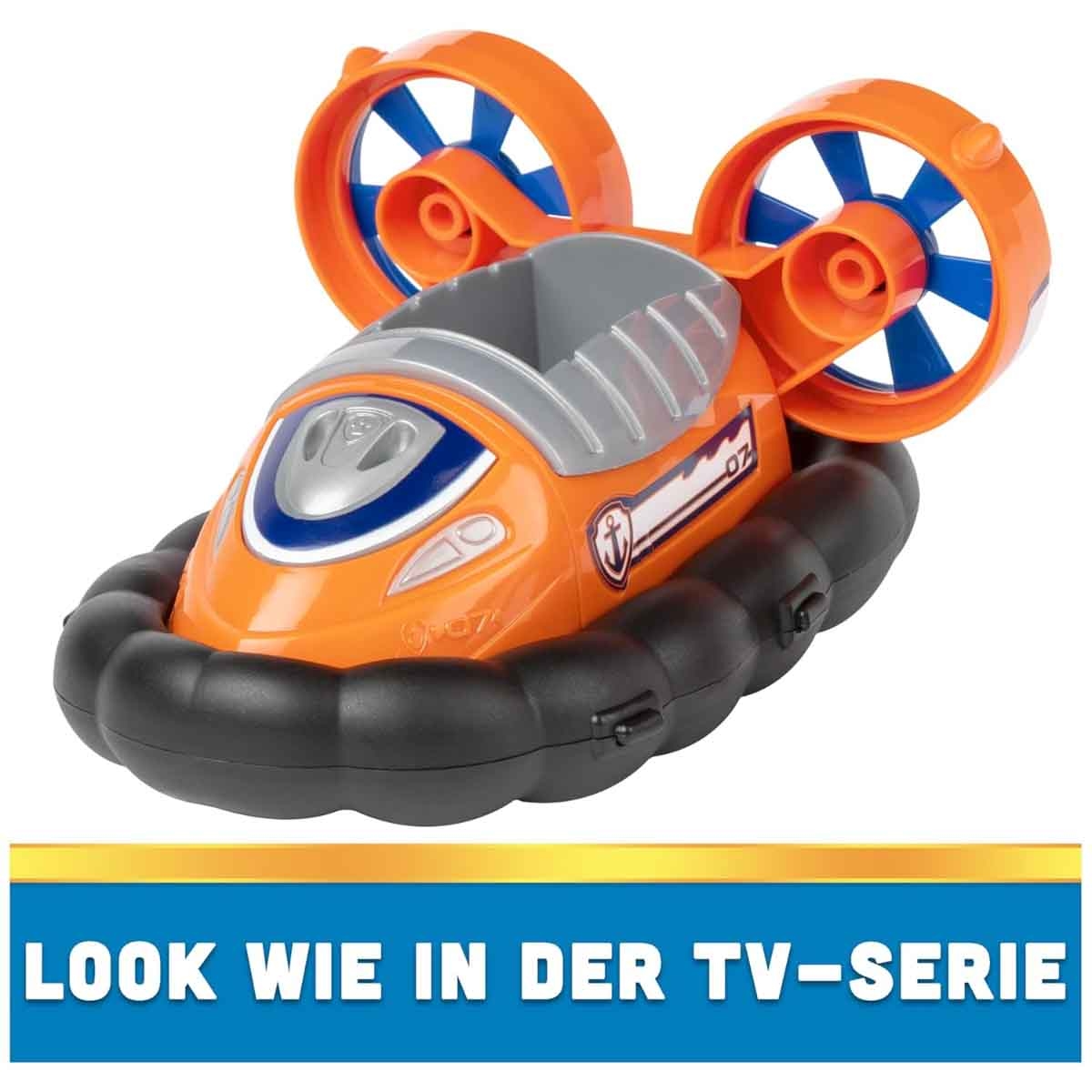 Paw Patrol Sustainable Basic Vehicle Zuma Hovercraft with Figure Playset Unisex, 3-4 Years