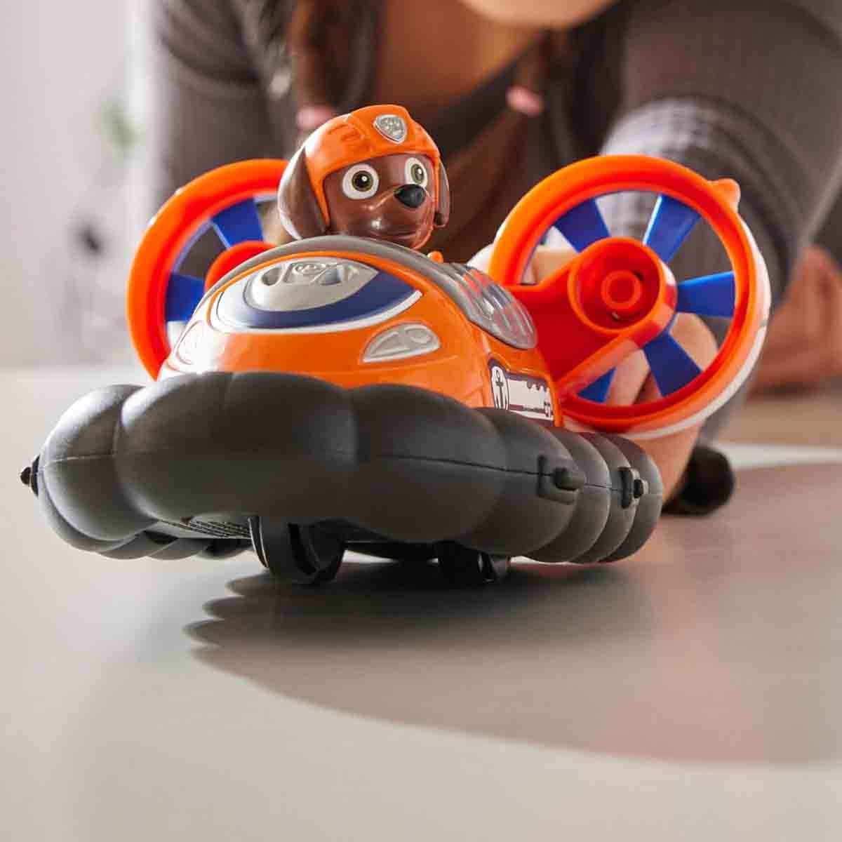 Paw Patrol Sustainable Basic Vehicle Zuma Hovercraft with Figure Playset Unisex, 3-4 Years