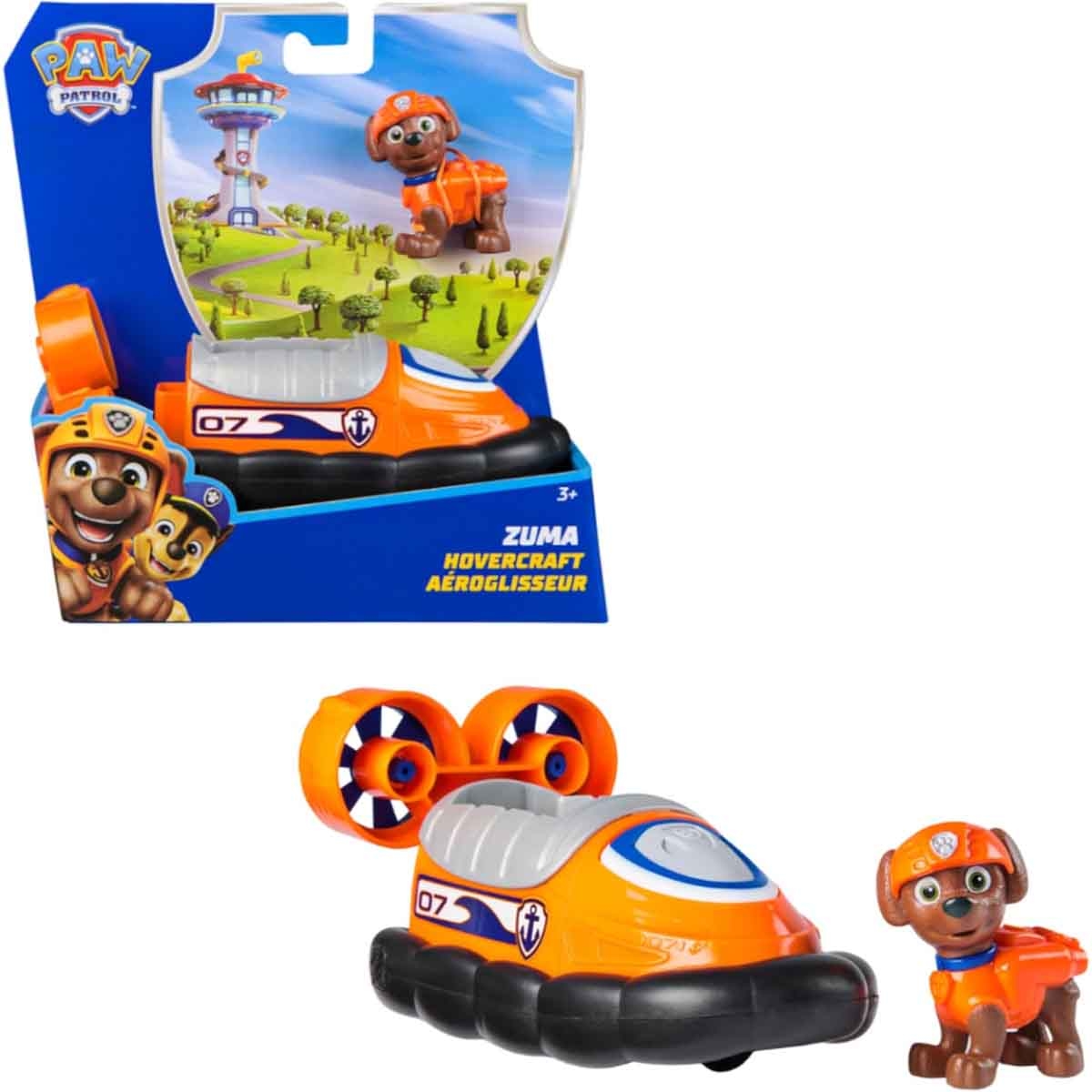 Paw Patrol Sustainable Basic Zuma Toy Vehicle Unisex, 3-4 Years