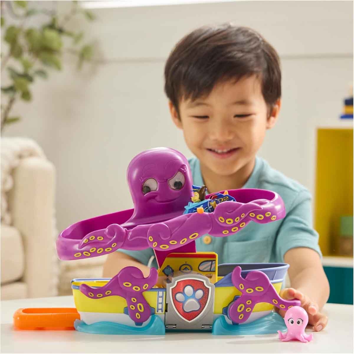 Paw Patrol Pup Squad Octopus Playset Unisex, 3-4 Years