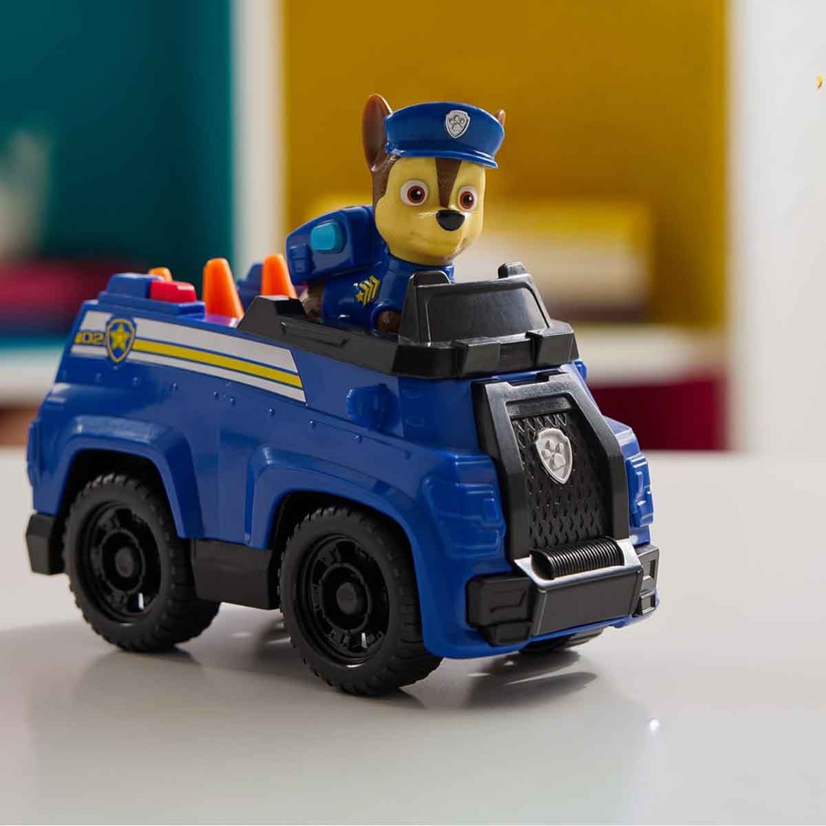 Paw Patrol Chase Sustainable Basic Vehicle Playset Unisex, 3-4 Years