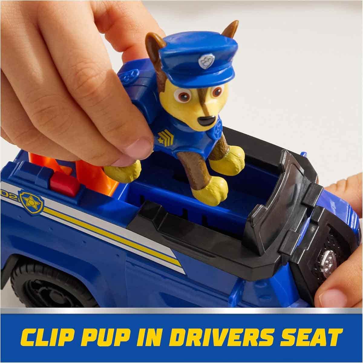 Paw Patrol Chase Sustainable Basic Vehicle Playset Unisex, 3-4 Years
