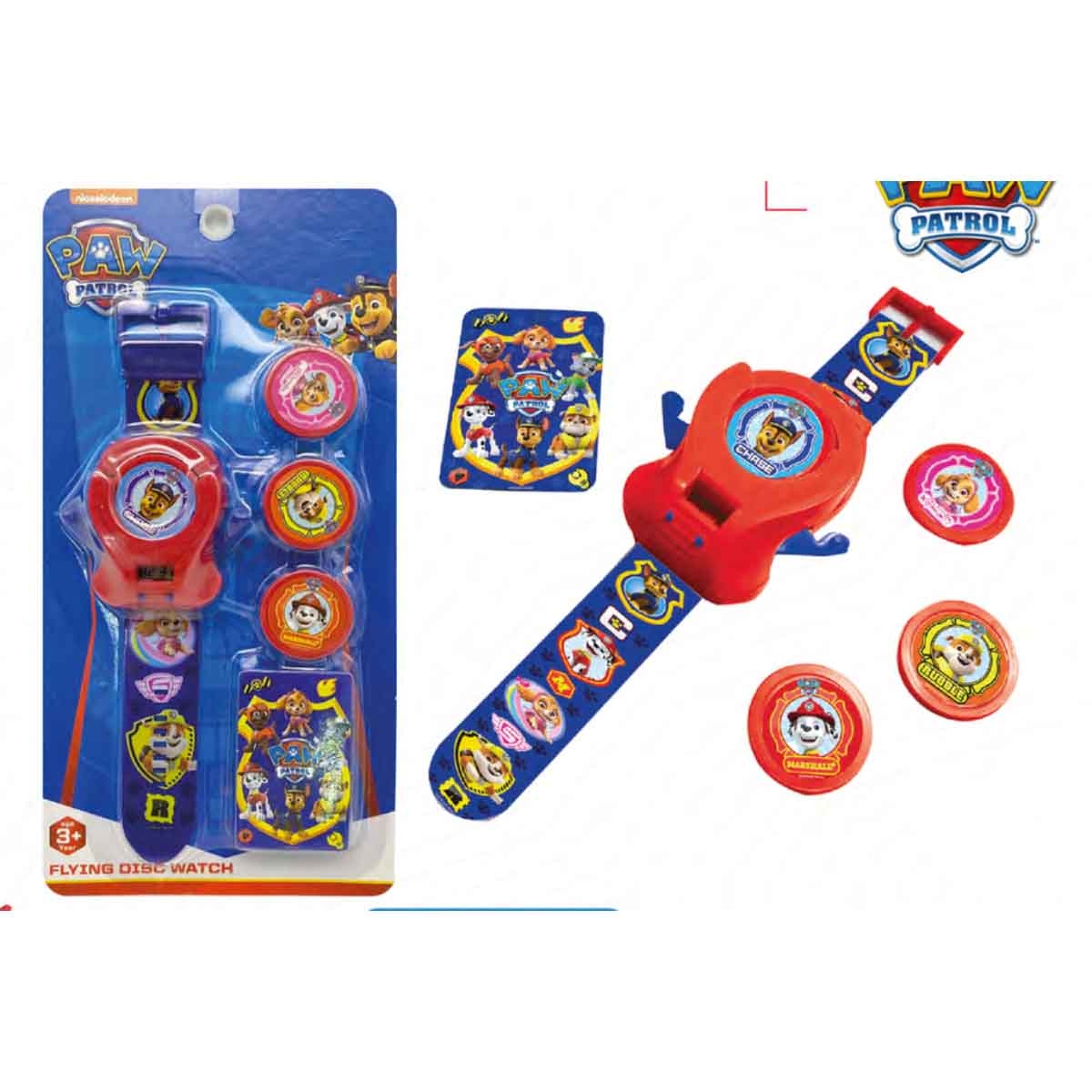 Paw Patrol Flying Disc Watch Boys, 3-4 Years