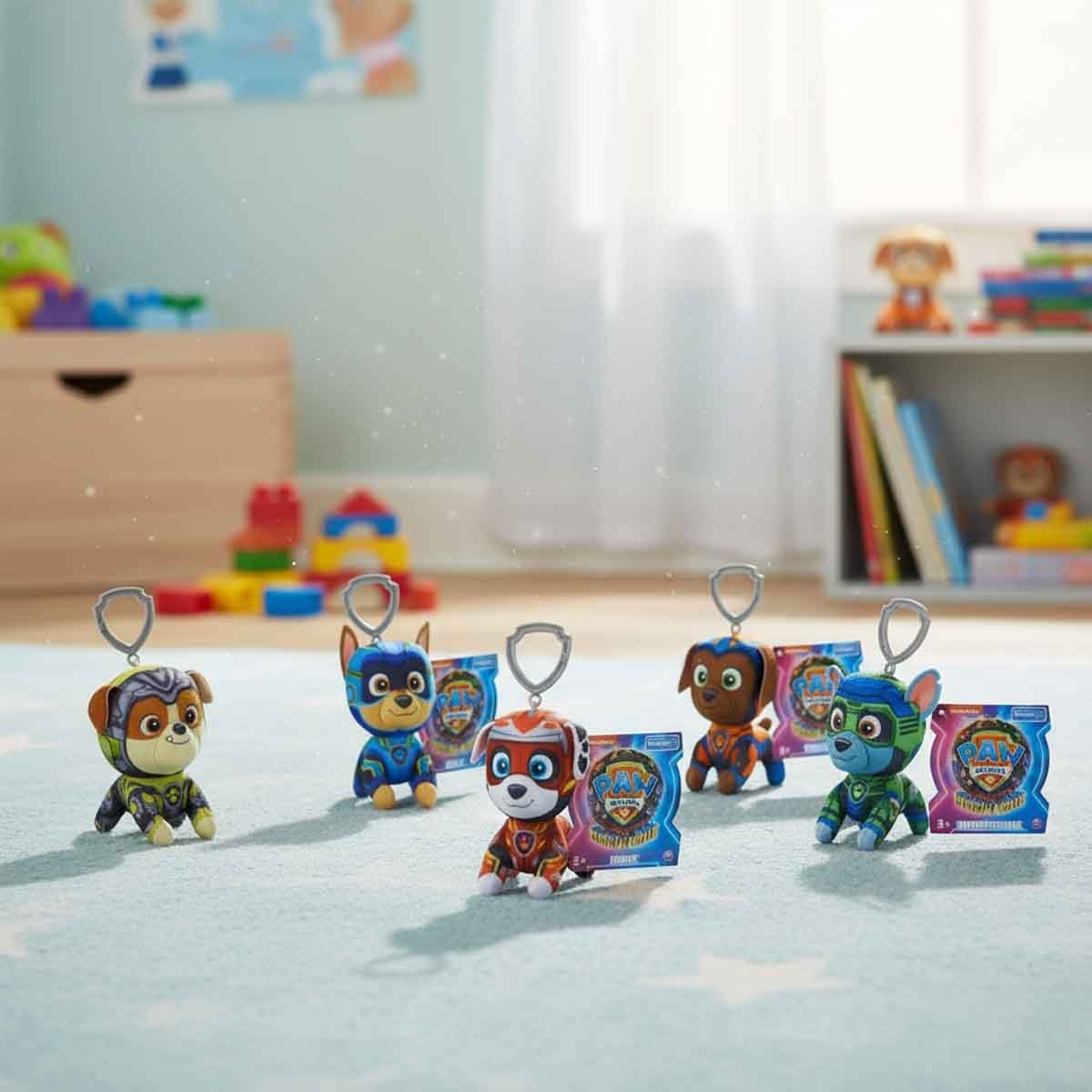 Paw Patrol Movie Assorted Mini Plush Unisex, 3-4 Years