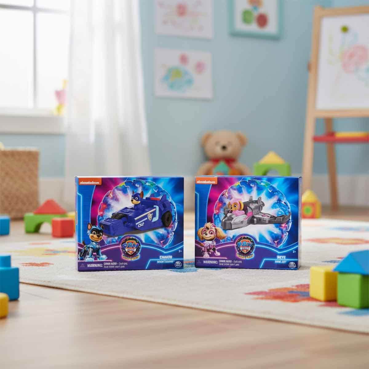 Paw Patrol Movie Value Assorted Mini Vehicle Unisex, 3-4 Years