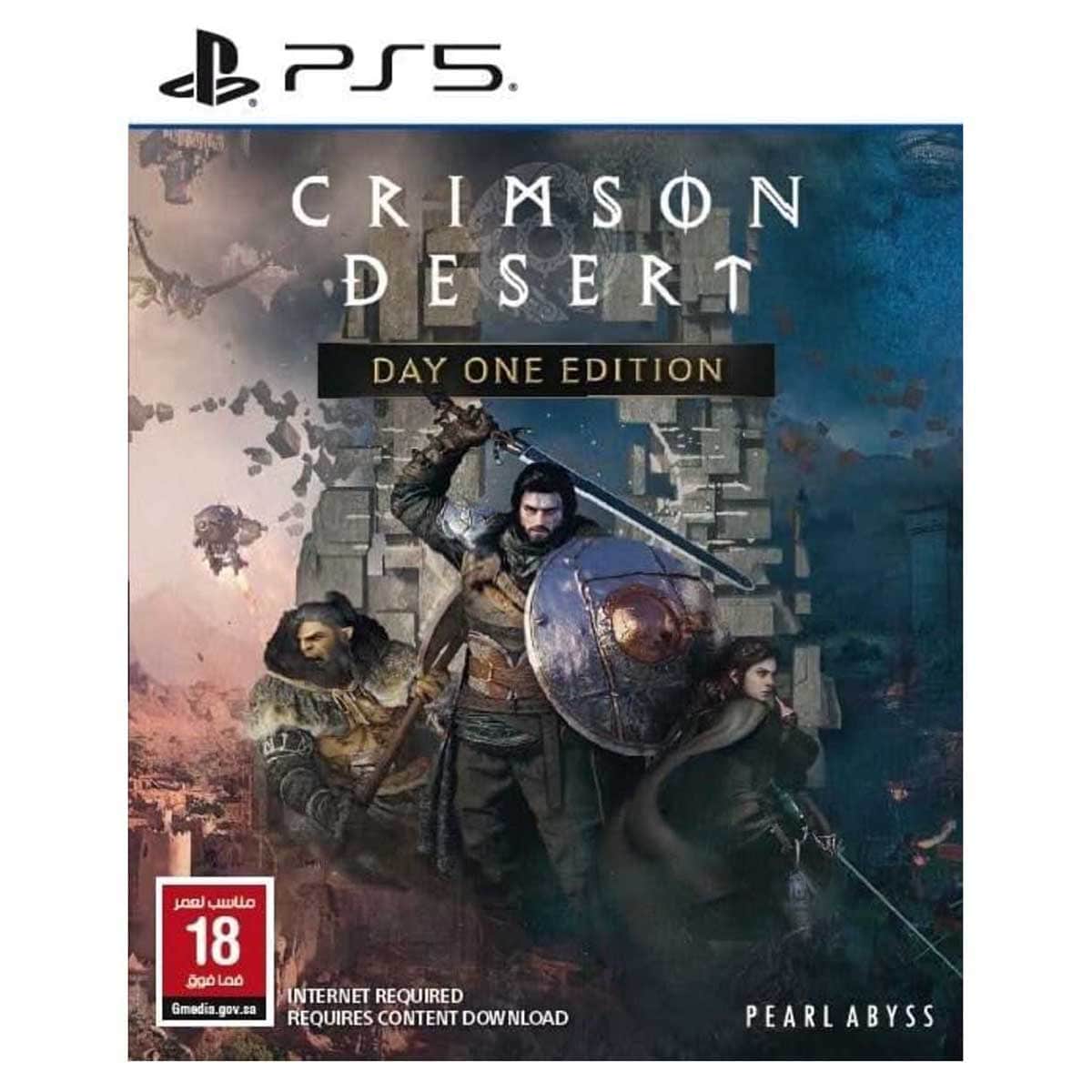 لعبة فيديو Pearl Abyss Crimson Desert Day One Edition (نسخة السعودية) لجهاز PS5