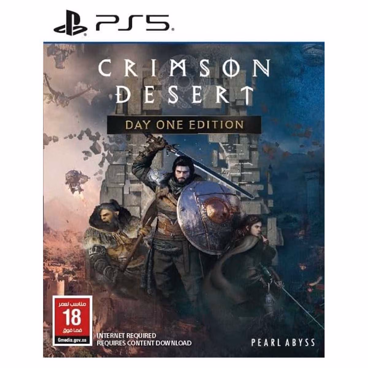 لعبة فيديو Pearl Abyss Crimson Desert Day One Edition (نسخة السعودية) لجهاز PS5