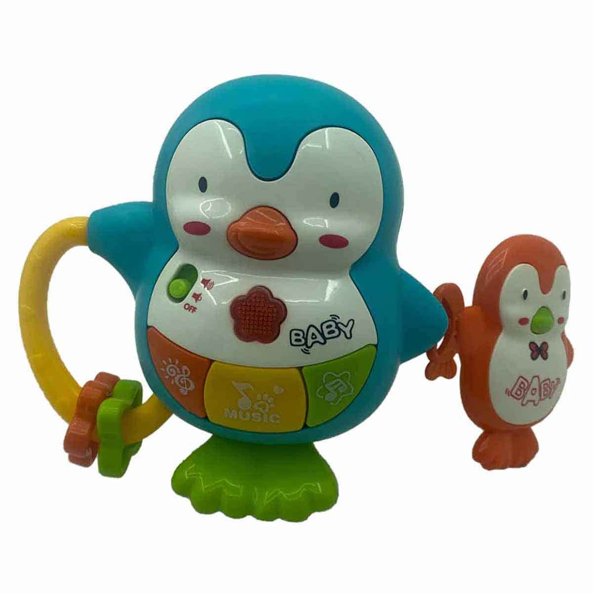 Chimstar Penguin Tambourine with Sound & Light Toddler, 0-2 Years