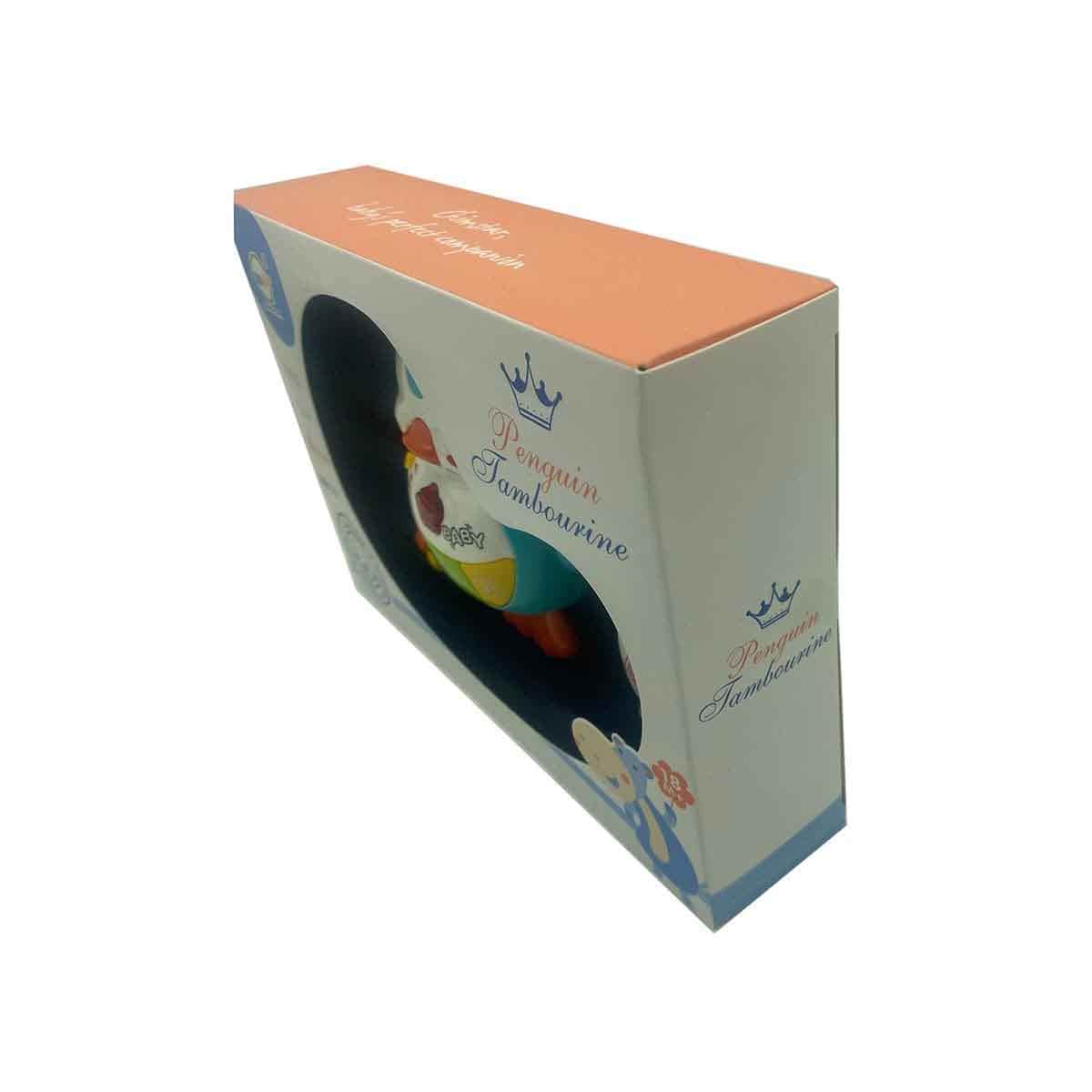 Chimstar Penguin Tambourine with Sound & Light Toddler, 0-2 Years