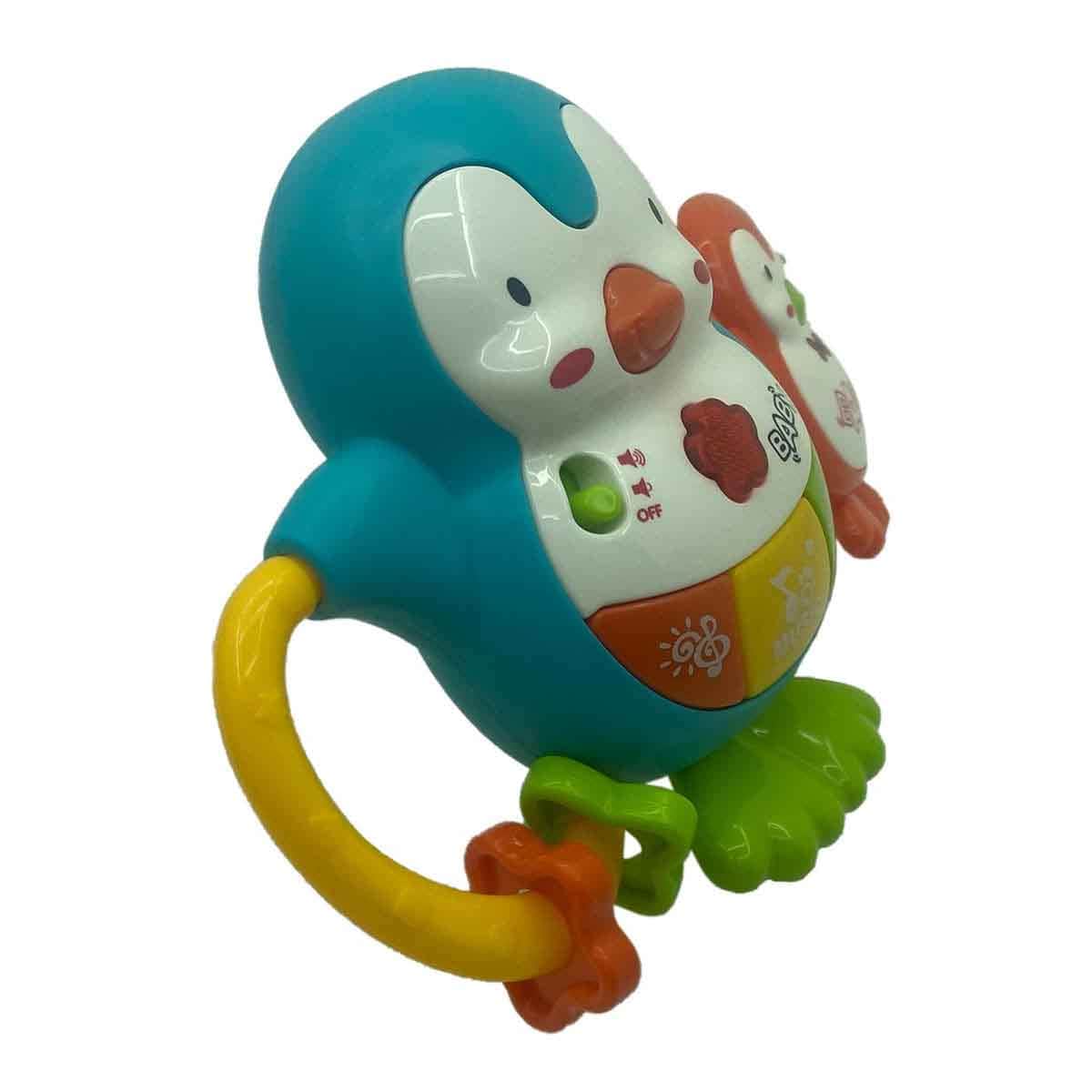 Chimstar Penguin Tambourine with Sound & Light Toddler, 0-2 Years