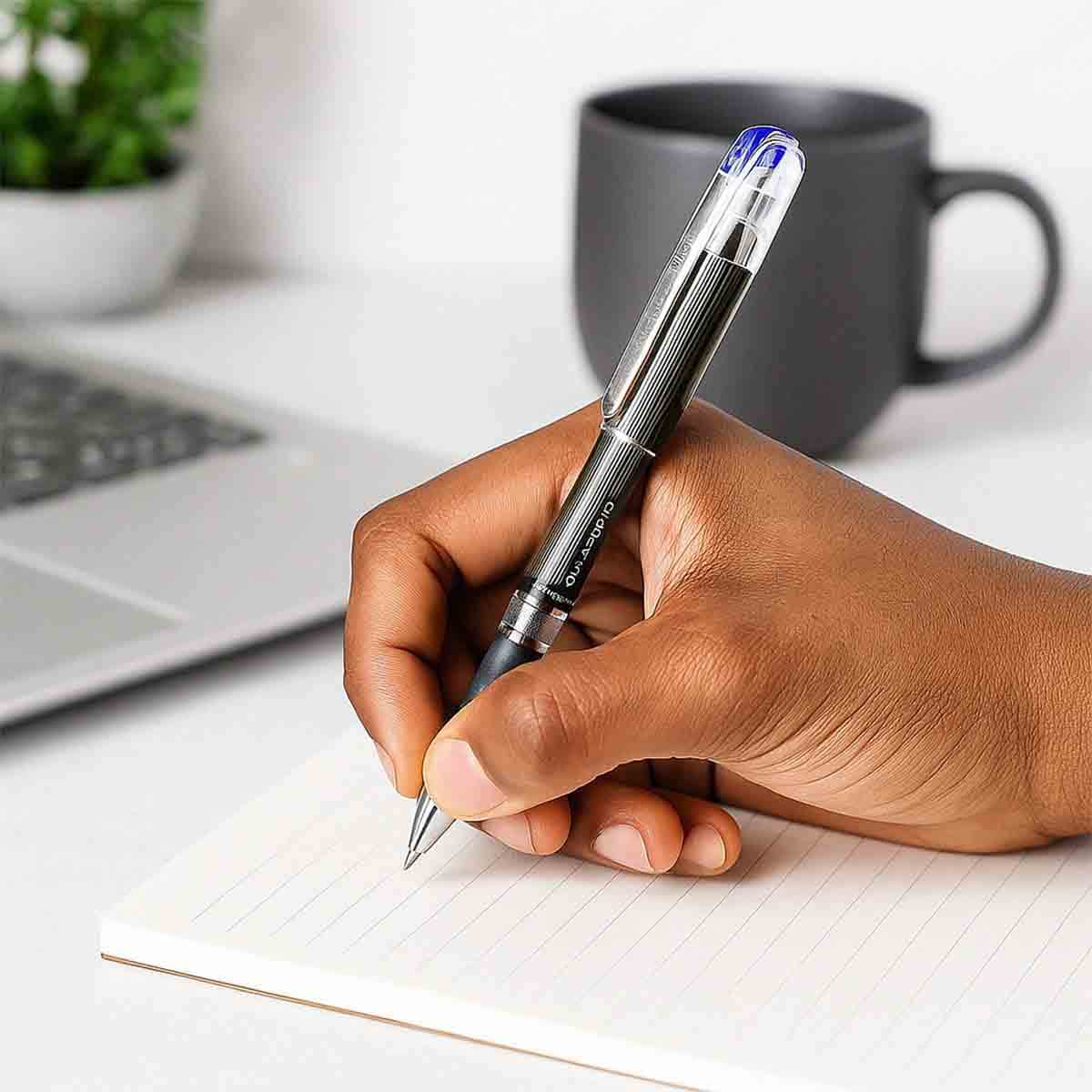 Pentel 0.7 mm Blue Hybrid DX Gel Pen