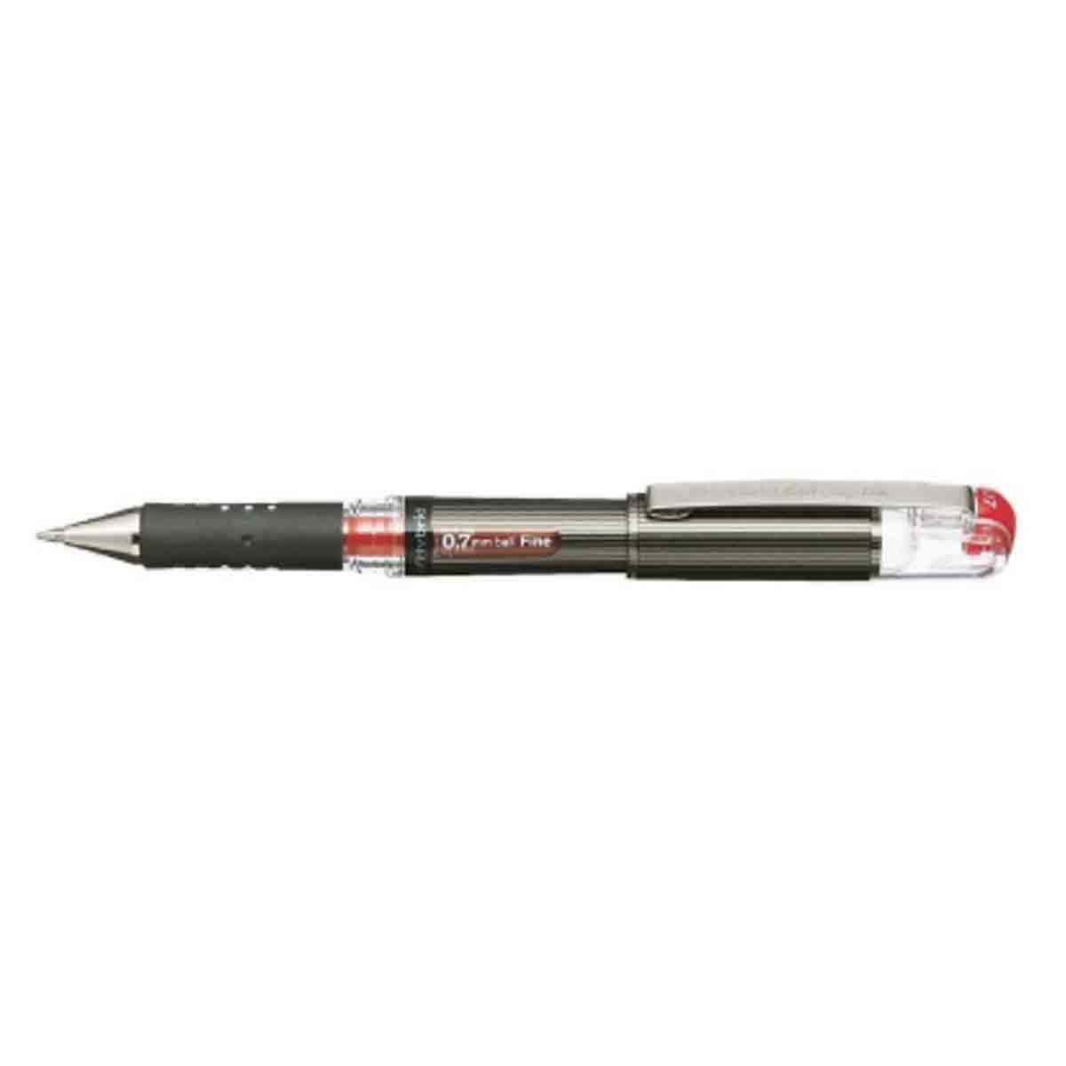 Pentel 0.7 mm Red Hybrid DX Gel Pen