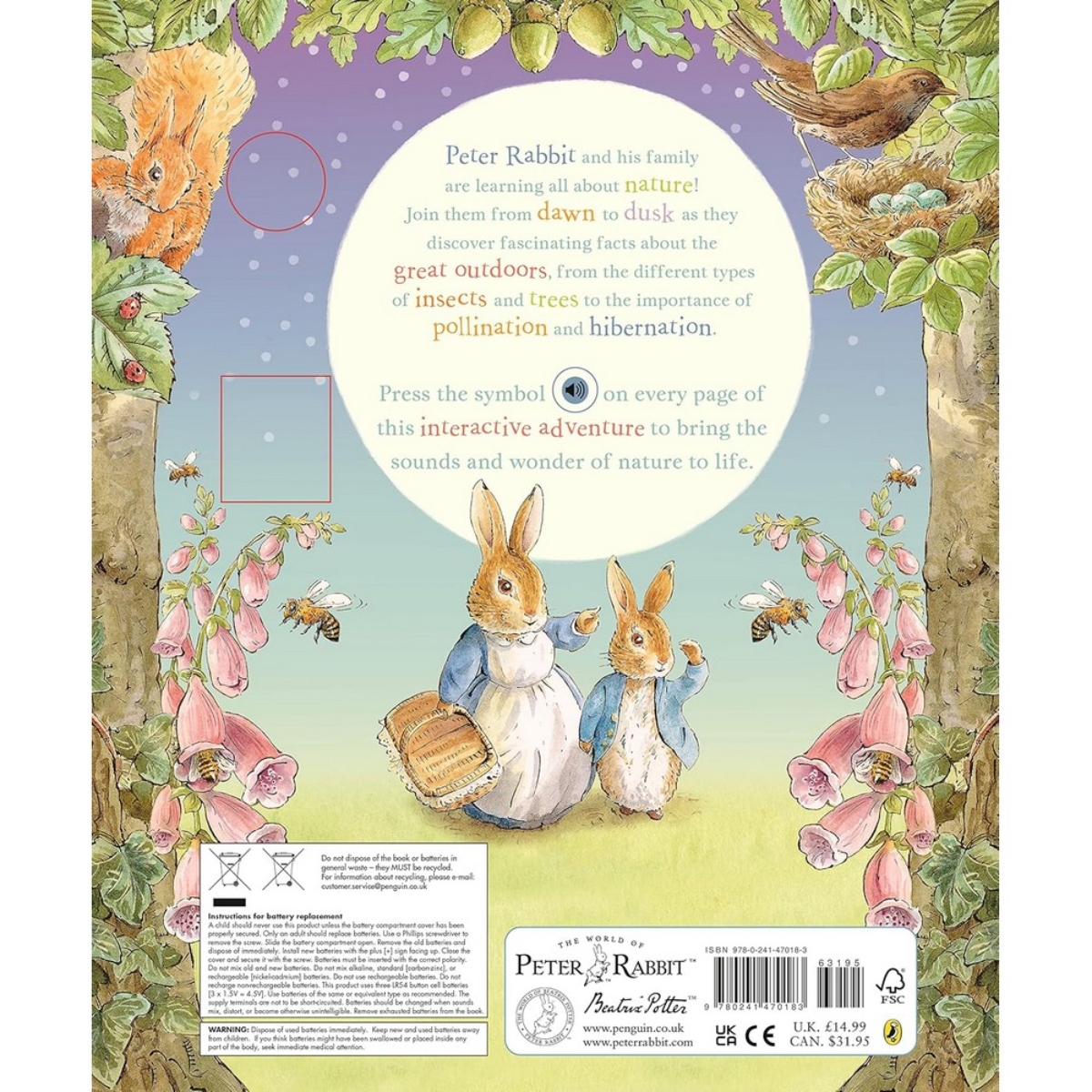 Peter Rabbit: جولة بيتر في الطبيعة: كتاب صوتي من تأليف بياتريكس بوتر - 9 فبراير 2023