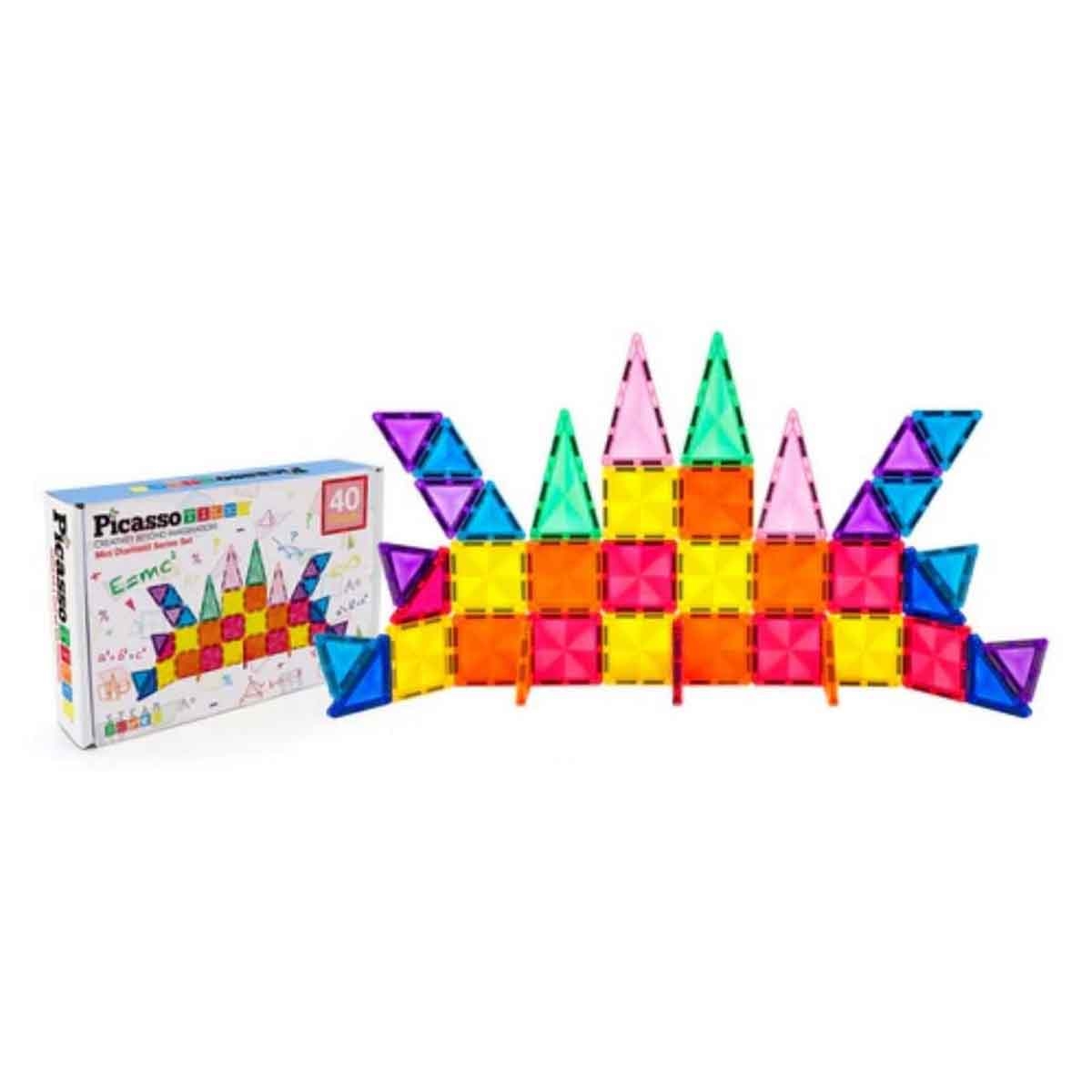 Picasso Magnetic Mini Diamond Building Set Unisex, 3-4 Years