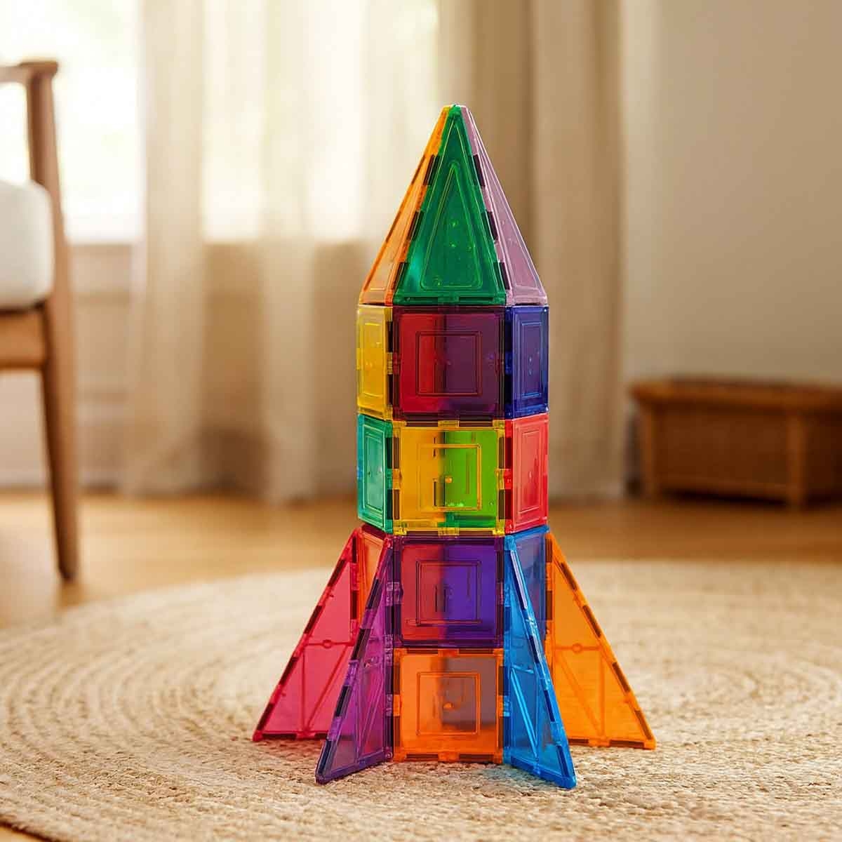 Picasso Magnetic Rocket Booster Set Unisex, 3-4 Years