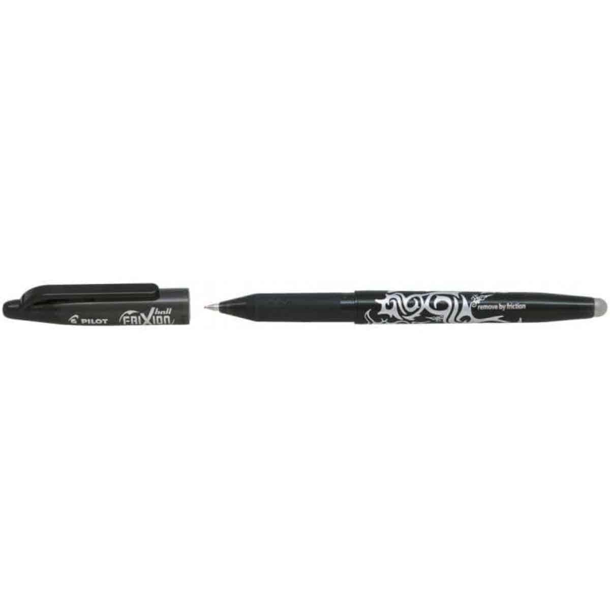 Pilot 2-Piece 0.7mm Frixion Black Erasable Pen Set