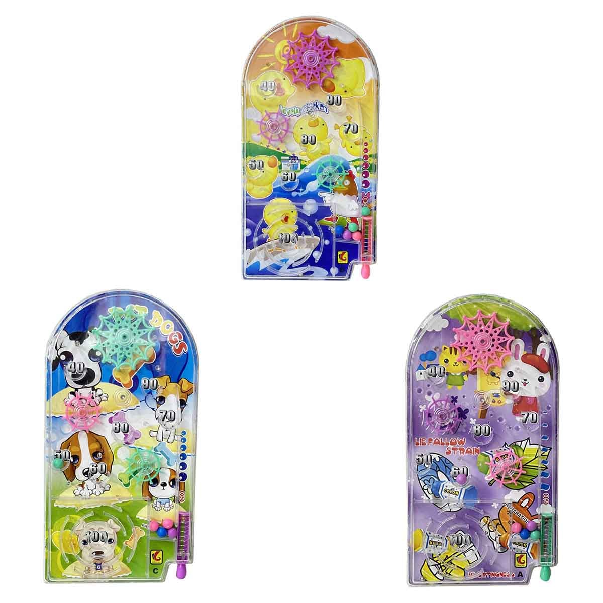 Cheng Jun Chicken/Stain/Big Dogs Assorted Pinball Game Unisex, 3-4 Years