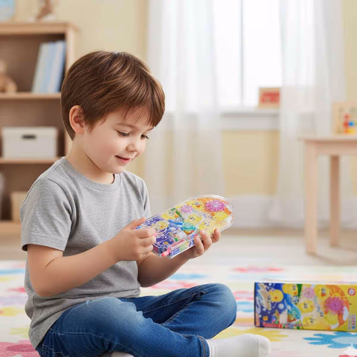 تشينغ جون لعبة بينبول متنوعة (دجاجة/بقعة/كلاب كبيرة) للجنسين، عمر 3-4 سنوات