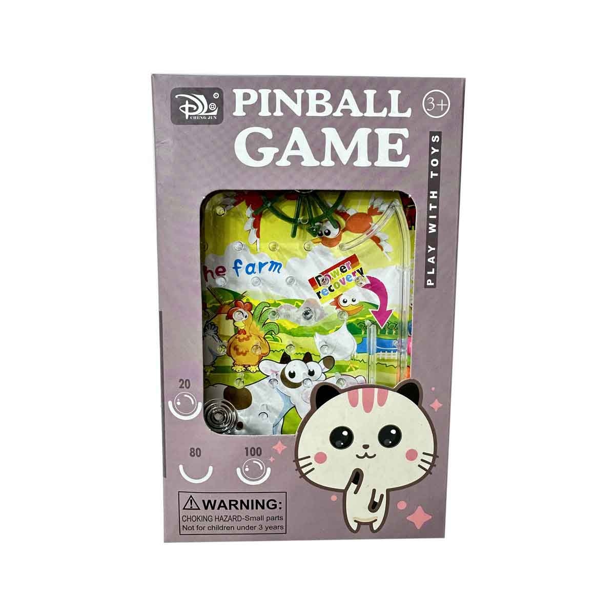 Cheng Jun Farm/City/Beach Assorted Pinball Game Unisex, 3-4 Years