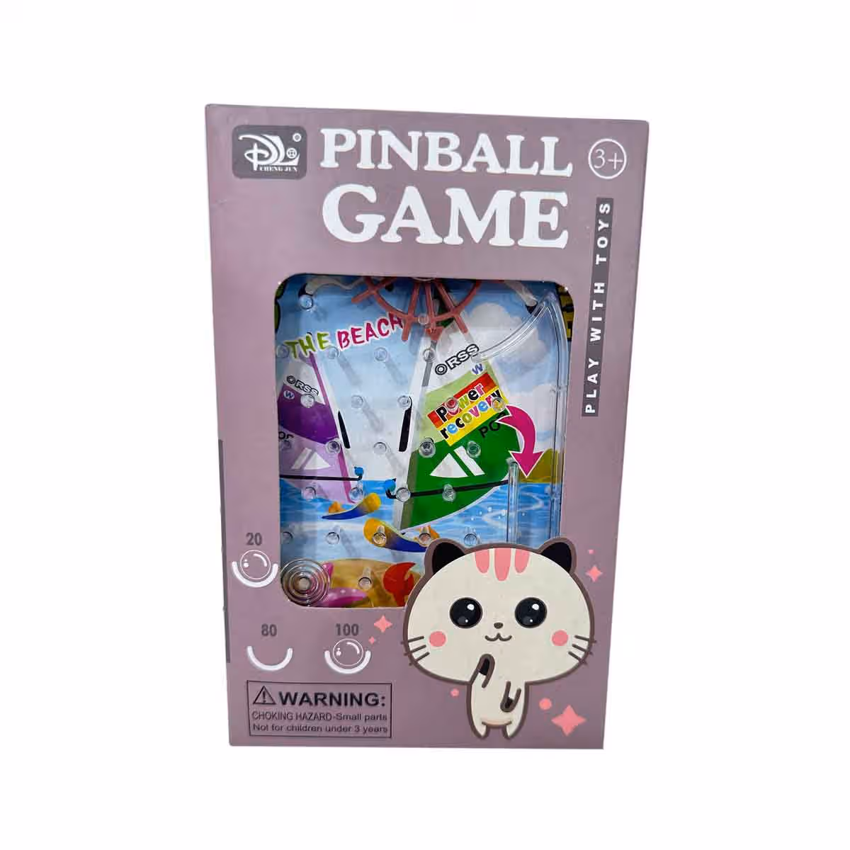 Cheng Jun Farm/City/Beach Assorted Pinball Game Unisex, 3-4 Years