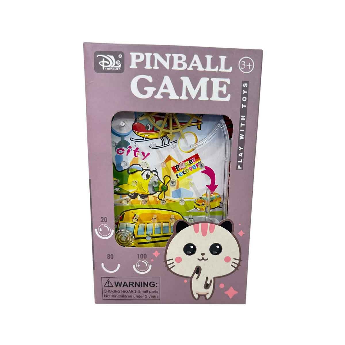 Cheng Jun Farm/City/Beach Assorted Pinball Game Unisex, 3-4 Years