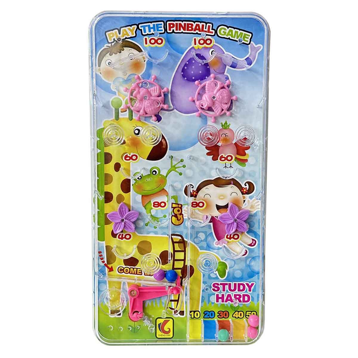 Cheng Jun Snow/Animal/StudyHard Assorted Pinball Game Unisex, 3-4 Years