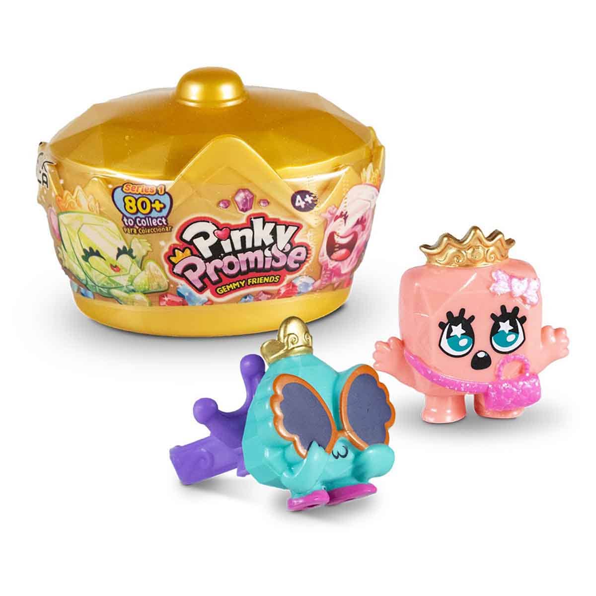 Pinky Promise Gemmy Friends Surprise Crown Figures Girls, 5-7 Years