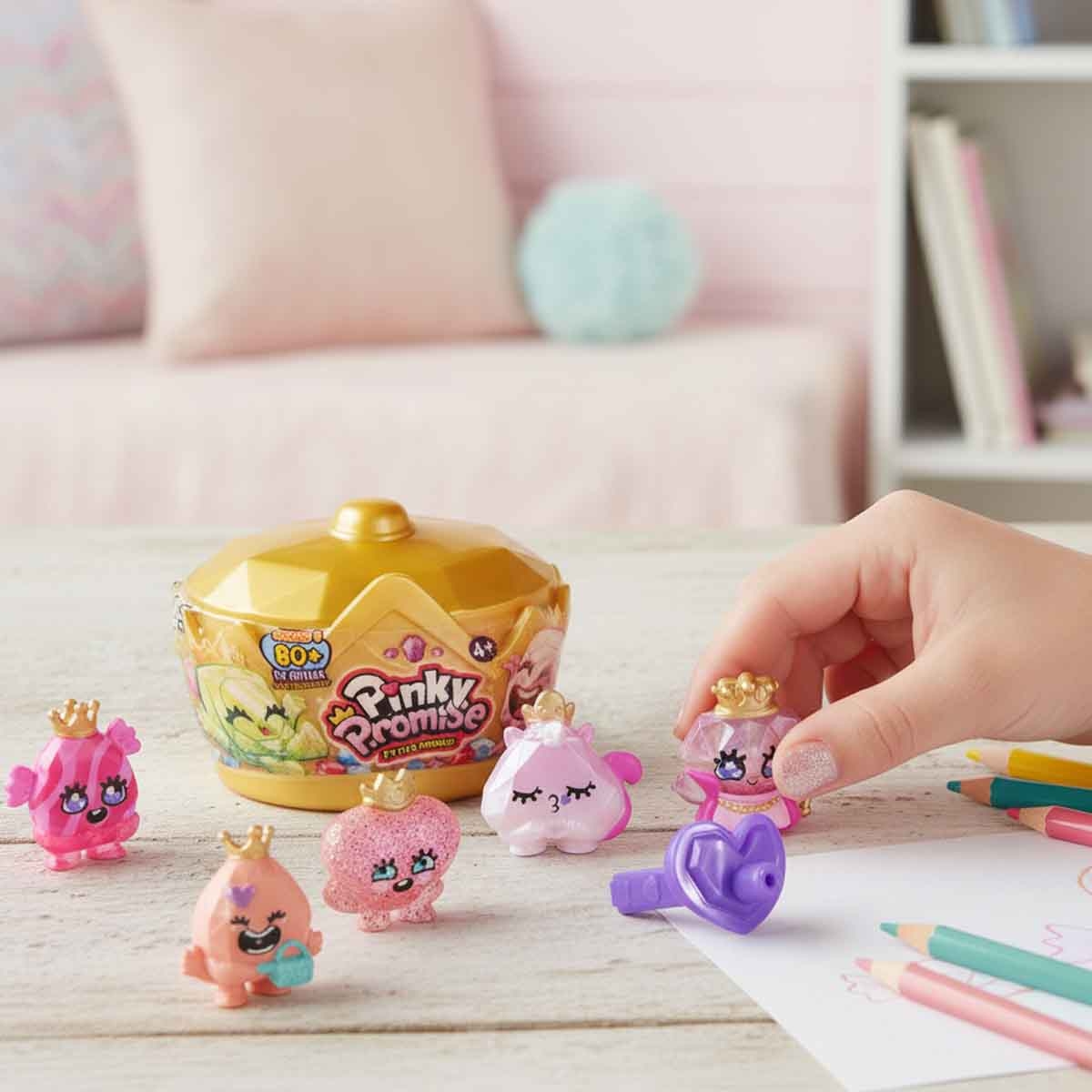 بينكي بروميس شخصيات جيمي فريندز التاج المفاجئ للبنات، عمر 5-7 سنوات