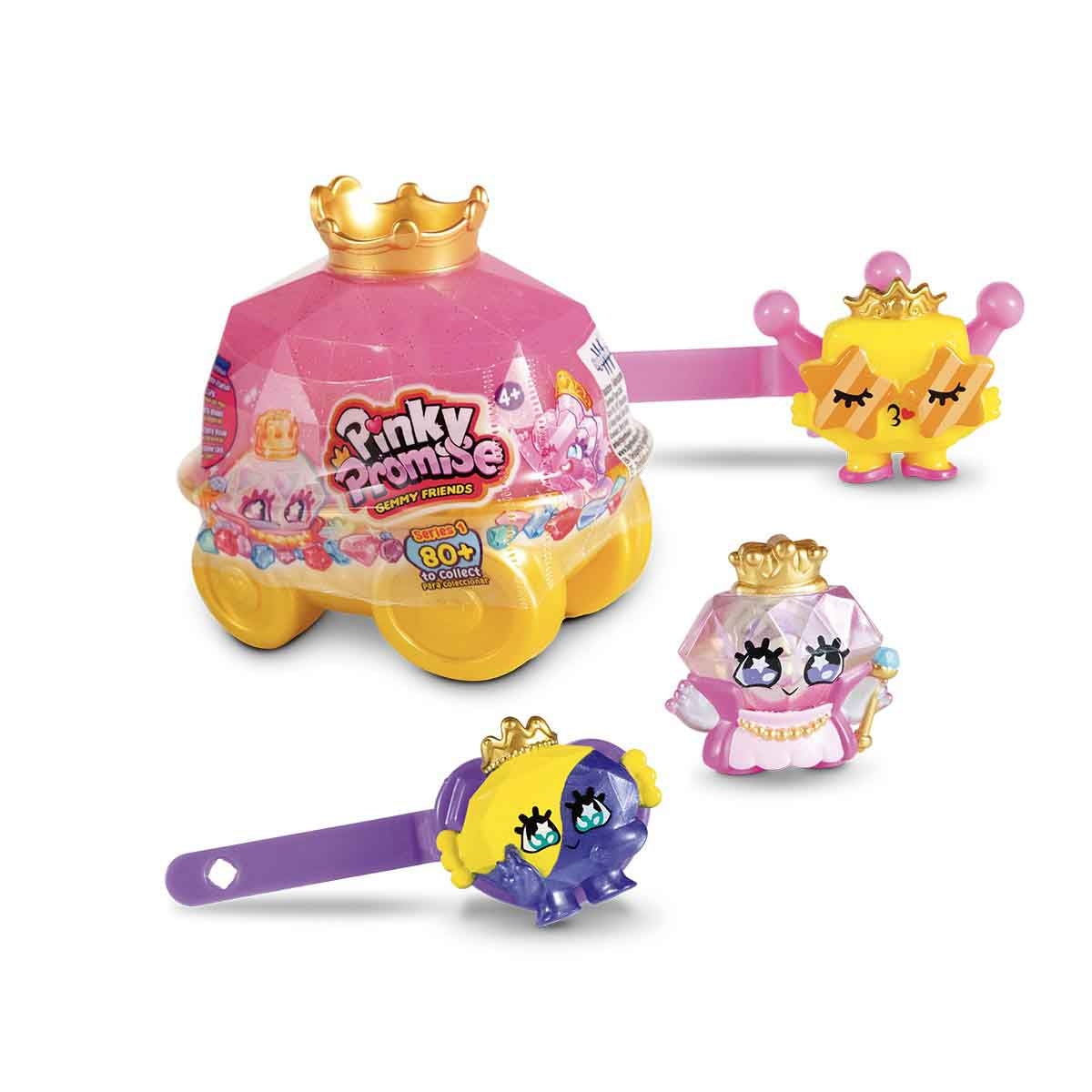 بينكي بروميس شخصيات جيمي فريندز المفاجئة بعربة ملكية للبنات، عمر 5-7 سنوات