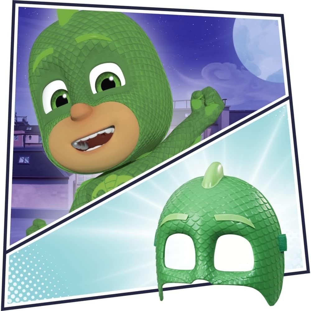 Pj Masks Gekko Hero Mask Unisex, 3-4 Years