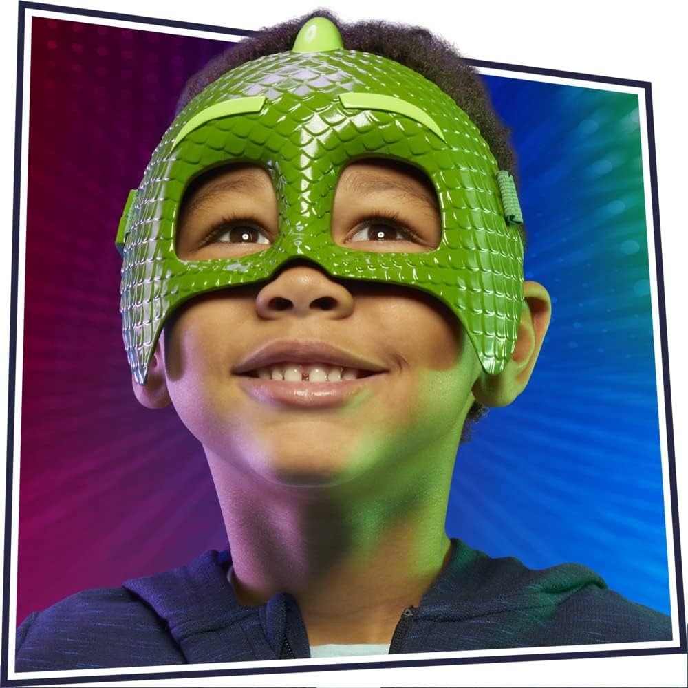 Pj Masks Gekko Hero Mask Unisex, 3-4 Years