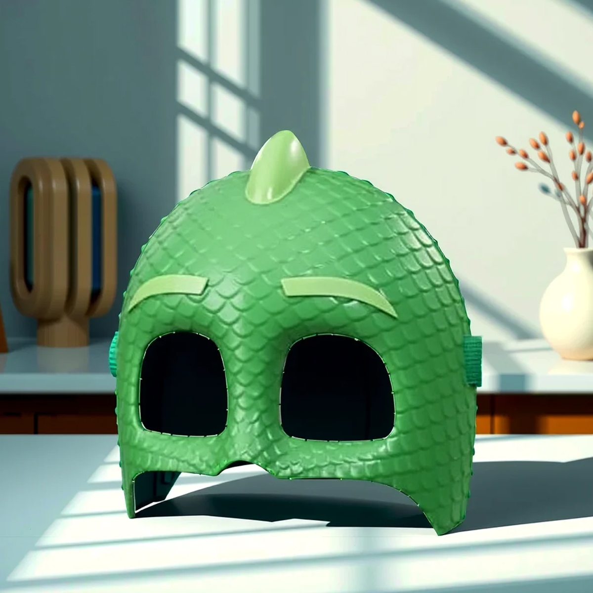 Pj Masks Gekko Hero Mask Unisex, 3-4 Years