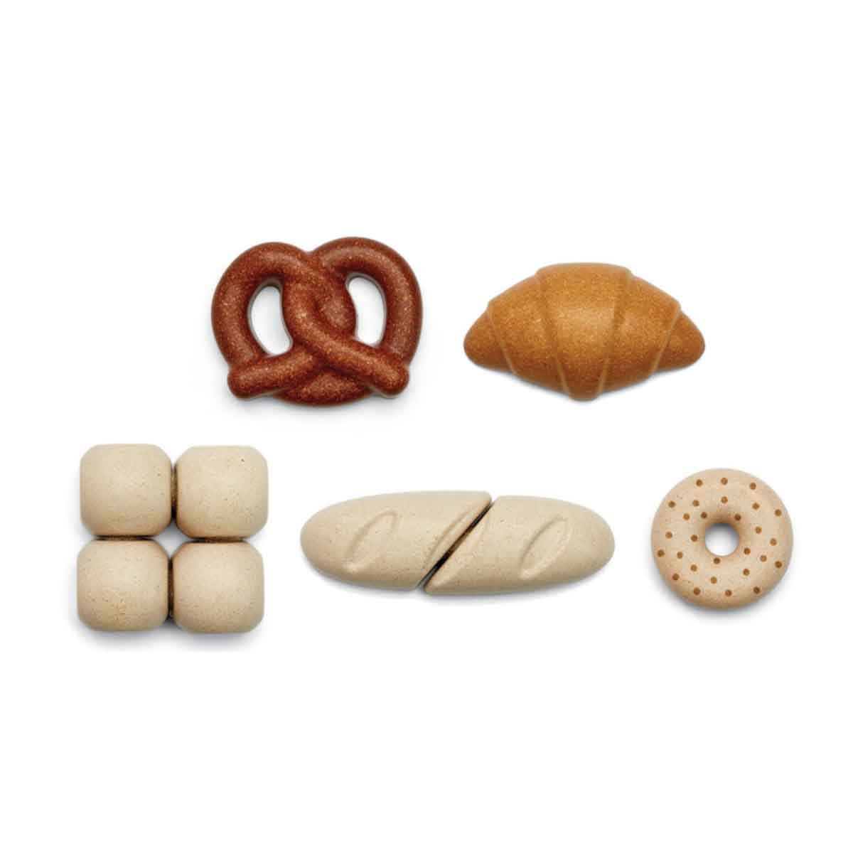 PlanToys Bread Play Kitchen Set Unisex, 3-4 Years