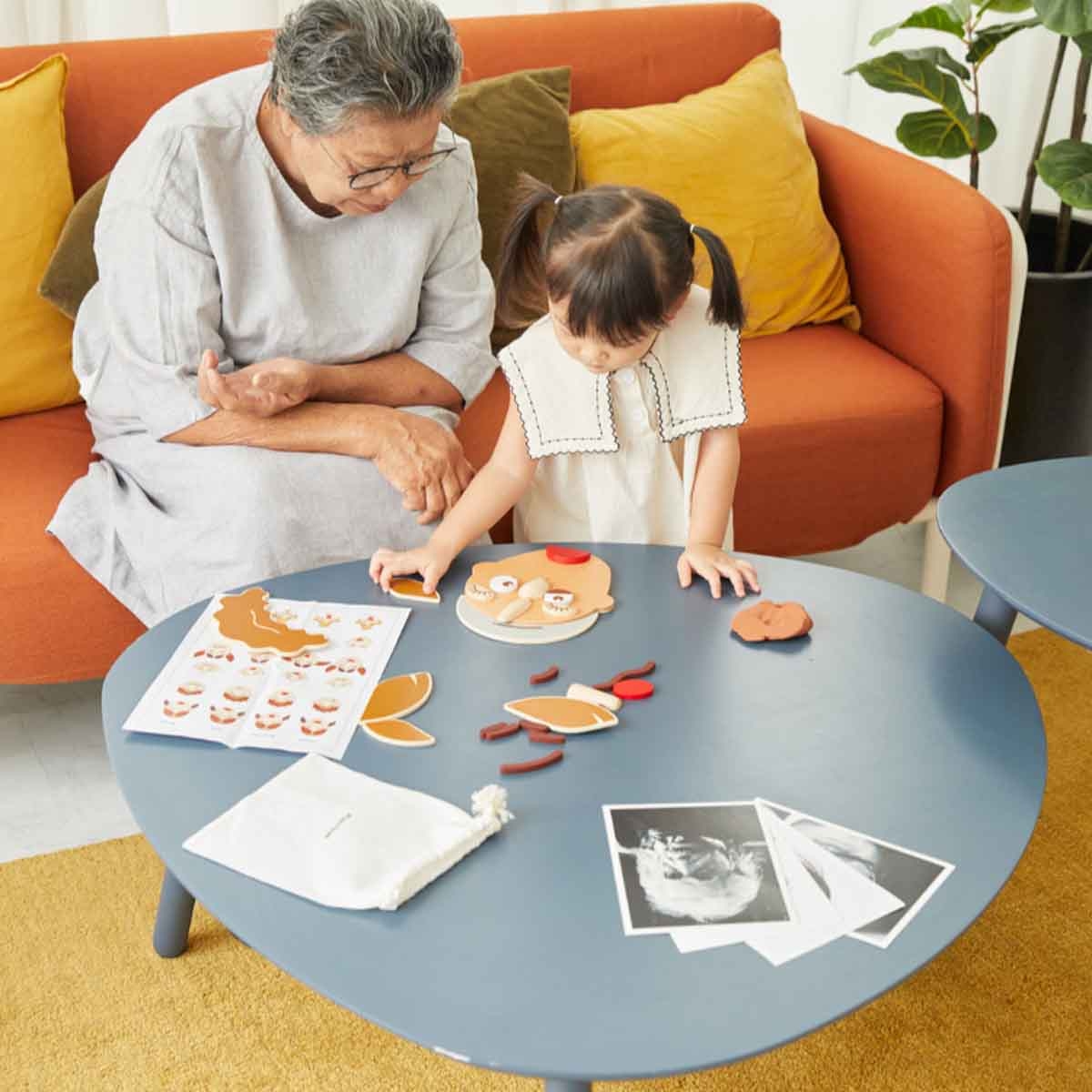 PlanToys Build-A-Face Game Unisex, 3-4 Years