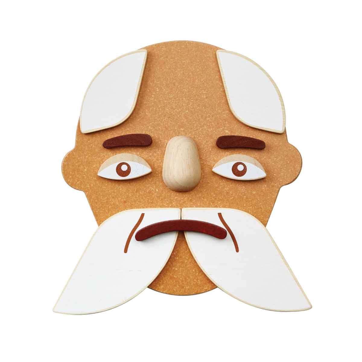 PlanToys Build-A-Face Game Unisex, 3-4 Years