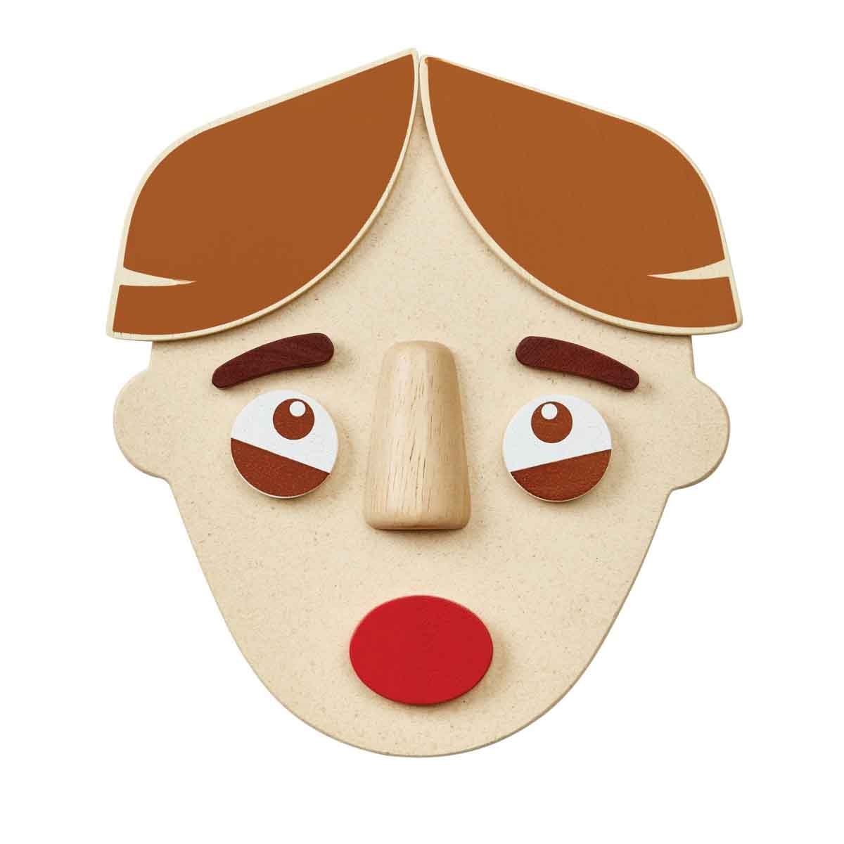 PlanToys Build-A-Face Game Unisex, 3-4 Years