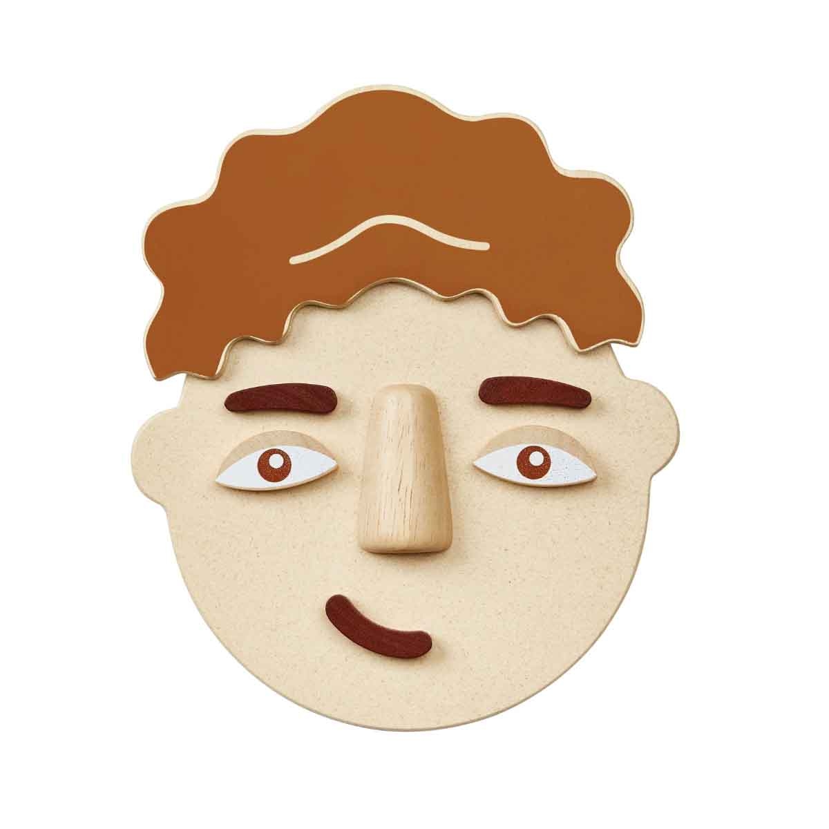 PlanToys Build-A-Face Game Unisex, 3-4 Years