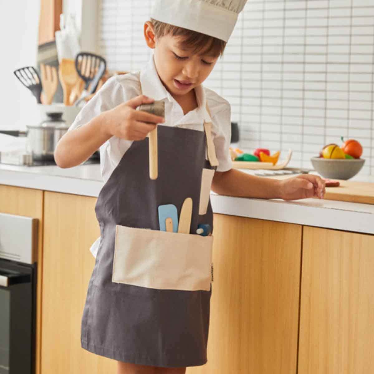 PlanToys Chef Play Kitchen Set Unisex, 3-4 Years