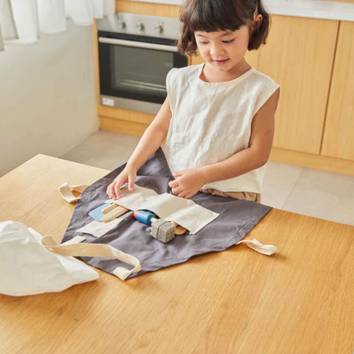 PlanToys Chef Play Kitchen Set Unisex, 3-4 Years