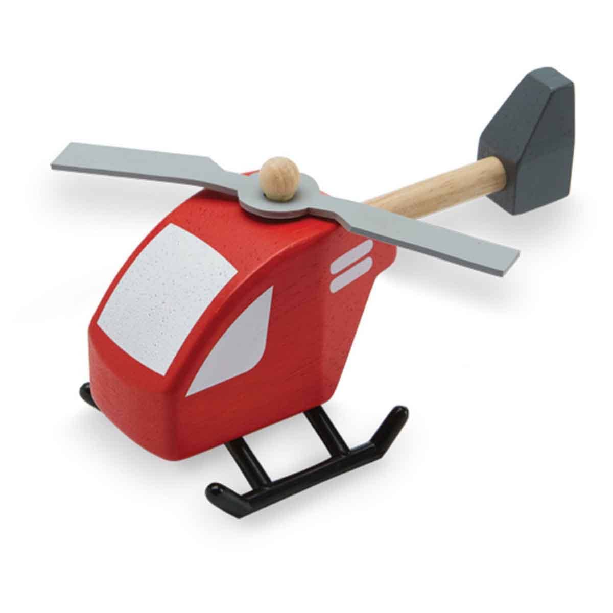 PlanToys Helicopter Toy Unisex, 3-4 Years