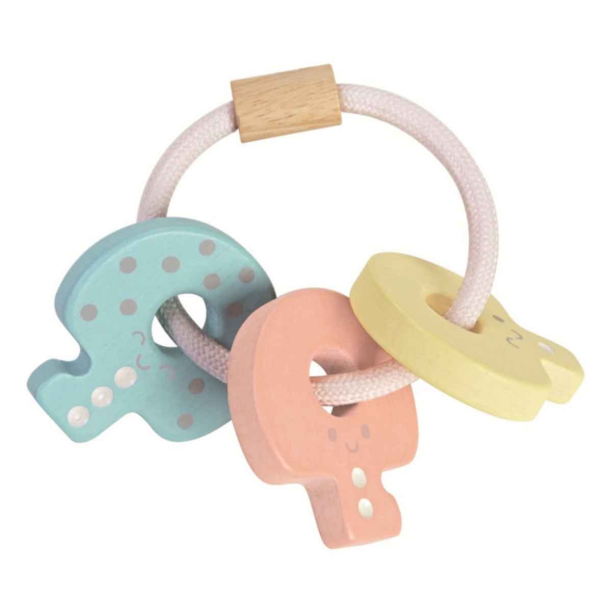 PlanToys Key Rattle Toddler, 0-2 Years