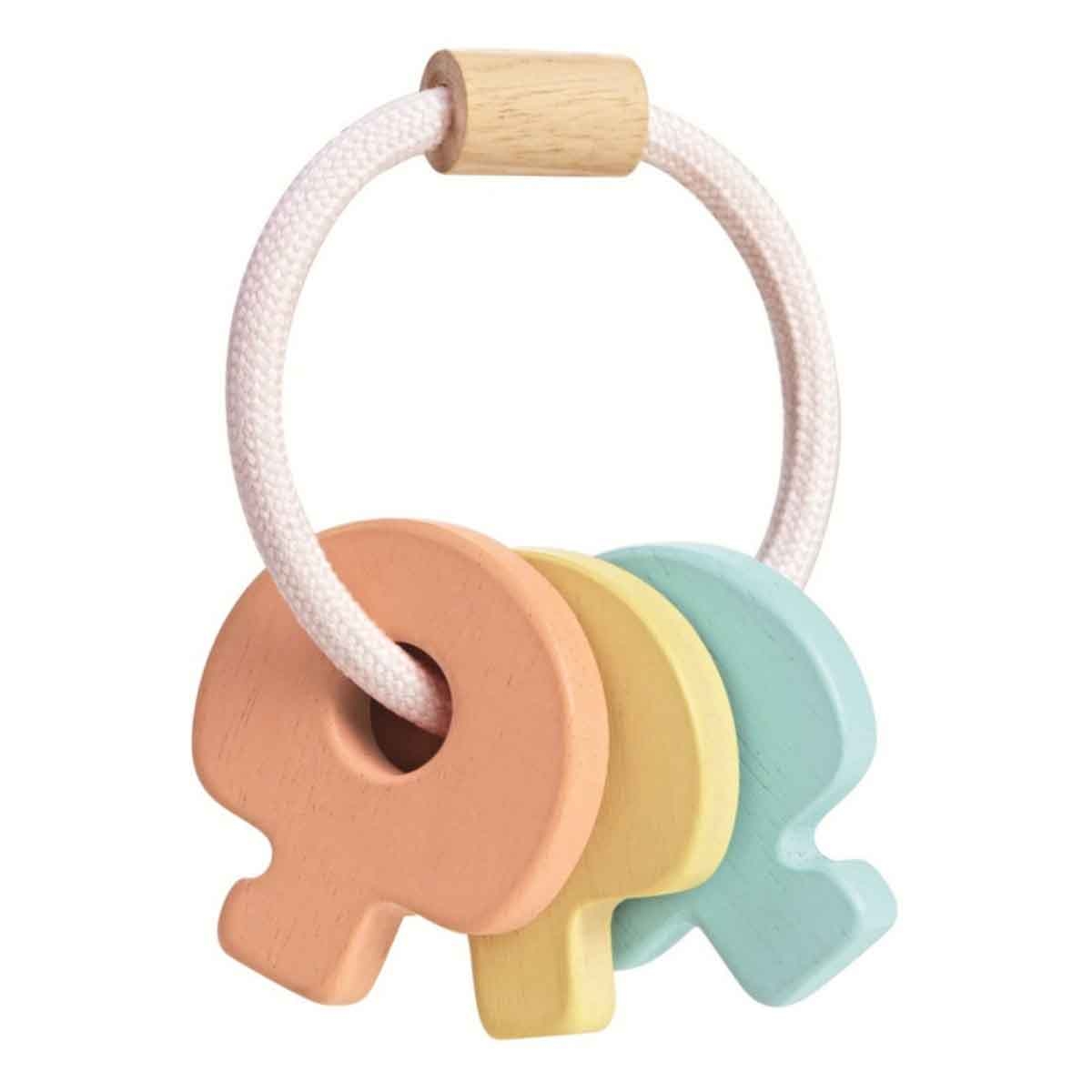 PlanToys Key Rattle Toddler, 0-2 Years