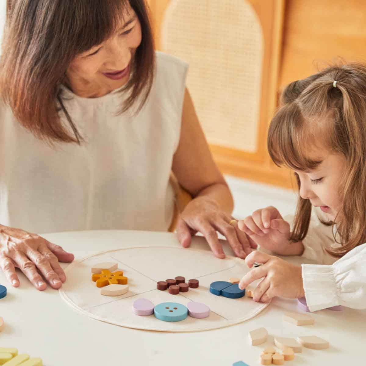 PlanToys Mandala Game Unisex, 3-4 Years