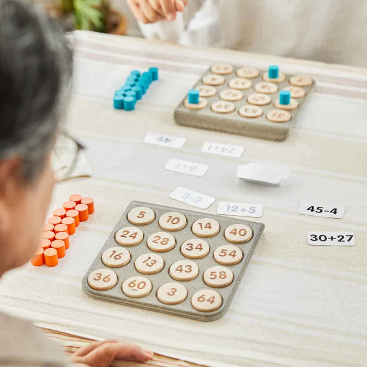 PlanToys Math Bingo Game Unisex, 3-4 Years